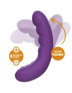 REWOLUTION REWOCURVY VIBRADOR FLEXIBLE RECARGABLE 2