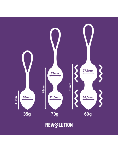 REWOLUTION REWOBEADS BOLAS VIBRADORAS CONTROL REMOTO CON TECNOLOGIA WATCHME REWOLUTION REWOBEADS BOLAS VIBRADORAS CONTROL REMOTO CON TECNOLOGIA WATCHME