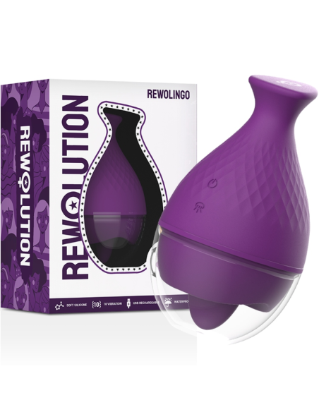 REWOLUTION REWOLINGO VIBRADOR CON LENGUA
