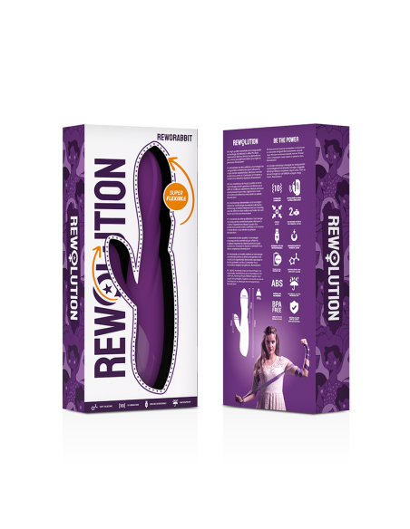 REWOLUTION REWORABBIT VIBRADOR FLEXIBLE CON RABBIT REWOLUTION REWORABBIT VIBRADOR FLEXIBLE CON RABBIT