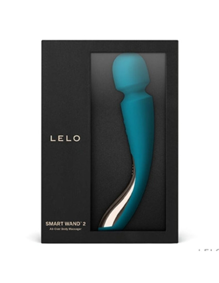 LELO MASAJEADOR SMART MEDIUM WAND 2 VERDE AGUA