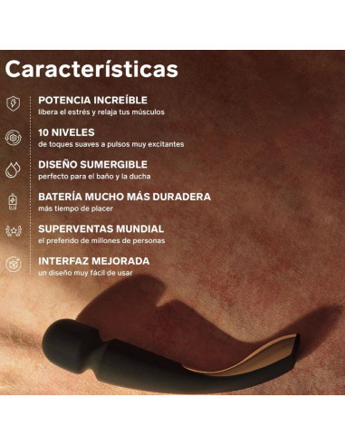 LELO MASAJEADOR SMART MEDIUM WAND 2 VERDE AGUA