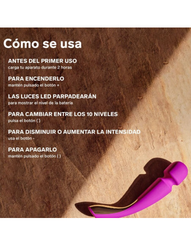 LELO MASAJEADOR SMART MEDIUM WAND 2 VERDE AGUA