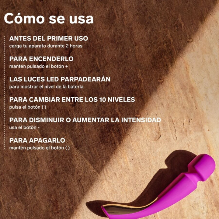 LELO MASAJEADOR SMART MEDIUM WAND 2 VERDE AGUA
