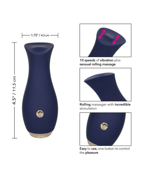 CALEXOTICS CHIC TULIP MASAJEADOR AZUL CALEXOTICS CHIC TULIP MASAJEADOR AZUL