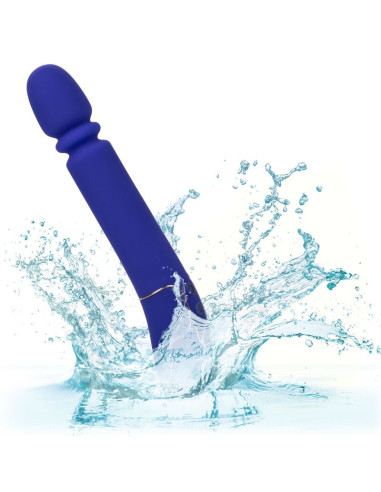 CALEXOTICS SHAMELESS SLIM THUMPER MASAJEADOR AZUL