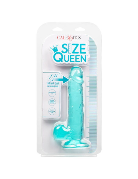 CALEXOTICS SIZE QUEEN DILDO AZUL 153 CM CALEXOTICS SIZE QUEEN DILDO AZUL 153 CM