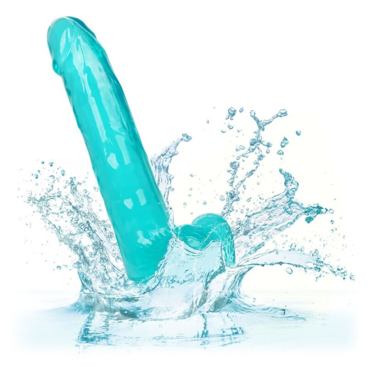 CALEXOTICS SIZE QUEEN DILDO AZUL 203 CM