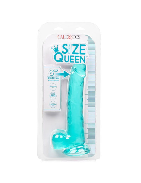 CALEXOTICS SIZE QUEEN DILDO AZUL 203 CM CALEXOTICS SIZE QUEEN DILDO AZUL 203 CM