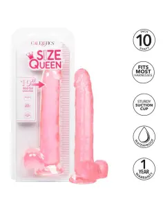 CALEXOTICS SIZE QUEEN DILDO ROSA 255 CM 2