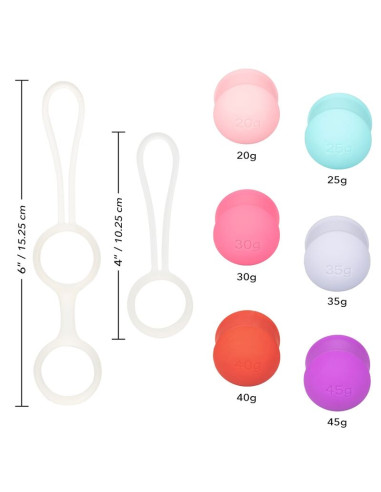 CALEXOTICS SHE OLOGY SET BOLAS KEGEL INTERCAMBIABLES