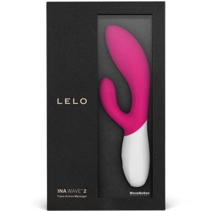 LELO INA WAVE 2 VBRADOR LUJO MOVIMIENTO ESPECIAL FUCSIA