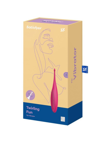 SATISFYER TWIRLING FUN ESTIMULADOR CLITORIS ROSA