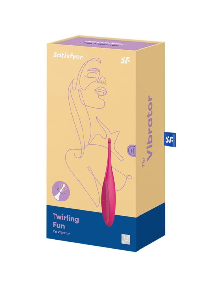 SATISFYER TWIRLING FUN ESTIMULADOR CLITORIS ROSA SATISFYER TWIRLING FUN ESTIMULADOR CLITORIS ROSA