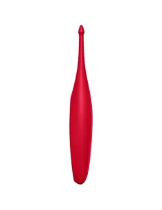 SATISFYER TWIRLING FUN ESTIMULADOR CLITORIS ROJO 2