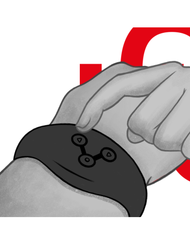 WATCHME RELOJ CONTROL REMOTO WIRELESS TECHNOLOGY AZABACHE