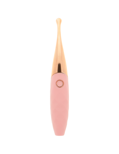 OHMAMA ESTIMULADOR CLITORIS RECARGABLE 36 MODOS ROSA PINKGOLD