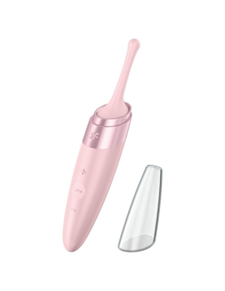 SATISFYER TWIRLING DELIGHT ESTIMULADOR CLITORIS ROSA SATISFYER TWIRLING DELIGHT ESTIMULADOR CLITORIS ROSA