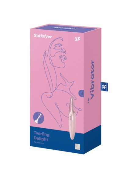 SATISFYER TWIRLING DELIGHT ESTIMULADOR CLITORIS ROSA SATISFYER TWIRLING DELIGHT ESTIMULADOR CLITORIS ROSA