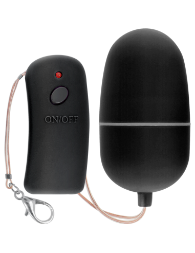ONLINE HUEVO VIBRADOR CON MANDO CONTROL REMOTO NEGRO