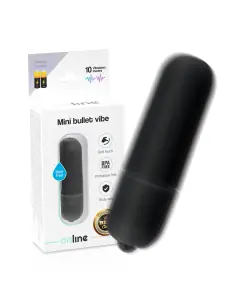 ONLINE MINI BALA VIBRADORA NEGRO