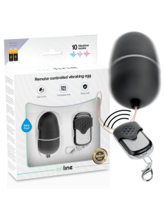 ONLINE HUEVO VIBRADOR CONTROL REMOTO M NEGRO