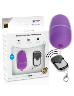 ONLINE HUEVO VIBRADOR CONTROL REMOTO M LILA