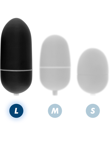 ONLINE HUEVO VIBRADOR CONTROL REMOTO L NEGRO