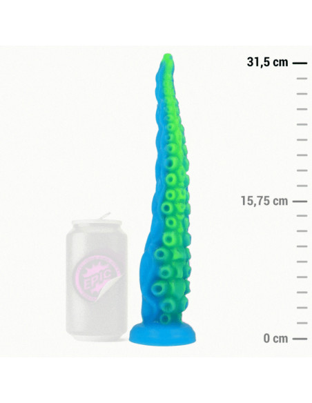 EPIC SCYLLA DILDO TENTACULO FINO FLUORESCENTE TAMANO GRANDE