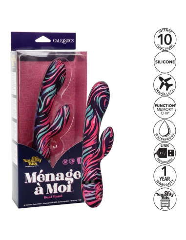 CALEXOTICS VIBRADOR MENAGE A MOI DUAL WAND