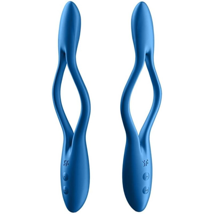 SATISFYER ELASTIC GAME MULTI VIBRADOR AZUL