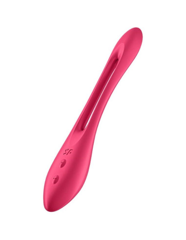 SATISFYER ELASTIC JOY MULTI VIBRADOR ROJO