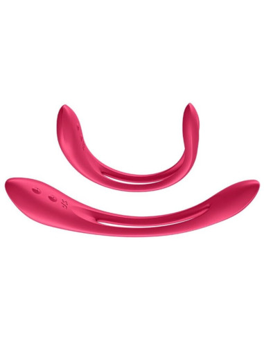 SATISFYER ELASTIC JOY MULTI VIBRADOR ROJO