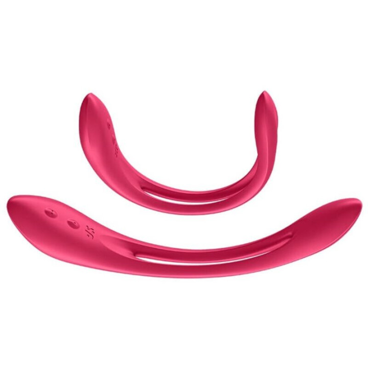 SATISFYER ELASTIC JOY MULTI VIBRADOR ROJO