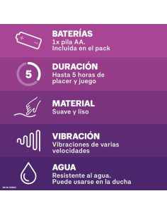 DUREX VIBRADOR INTENSE ORGASMIC PURE FANTASY 2