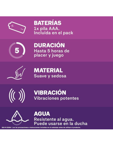 DUREX INTENSE ORGASMIC PURE PLEASURE BALA VIBRADORA