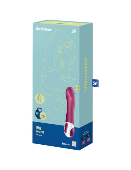 SATISFYER BIG HEAT VIBRADOR PUNTO G SATISFYER BIG HEAT VIBRADOR PUNTO G