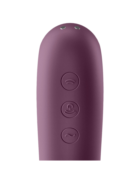 SATISFYER DUAL KISS ESTIMULADOR CLITORIS PURPURA SATISFYER DUAL KISS ESTIMULADOR CLITORIS PURPURA