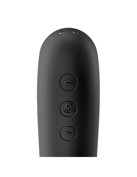 SATISFYER DUAL KISS ESTIMULADOR CLITORIS NEGRO SATISFYER DUAL KISS ESTIMULADOR CLITORIS NEGRO