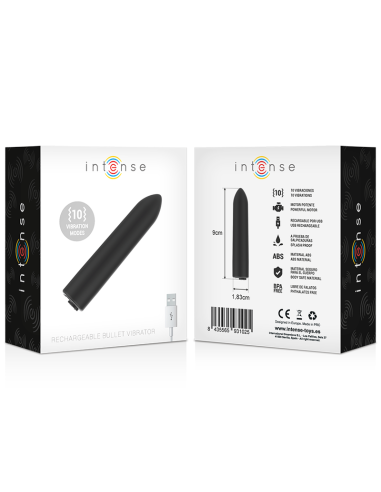 INTENSE BALA VIBRADORA 10 MODOS VIBRACION