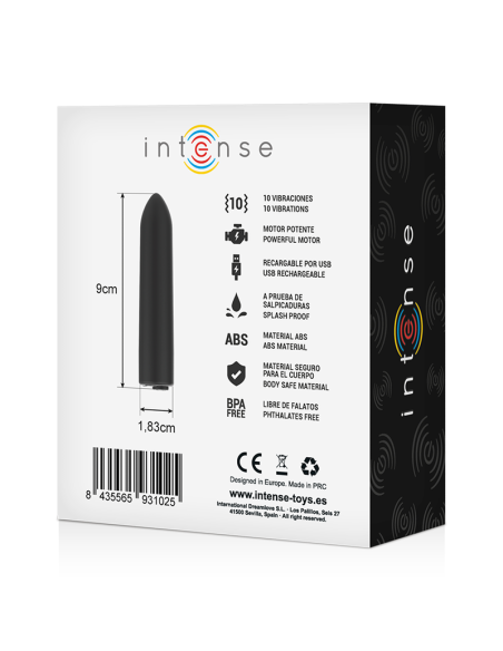 INTENSE BALA VIBRADORA 10 MODOS VIBRACION INTENSE BALA VIBRADORA 10 MODOS VIBRACION