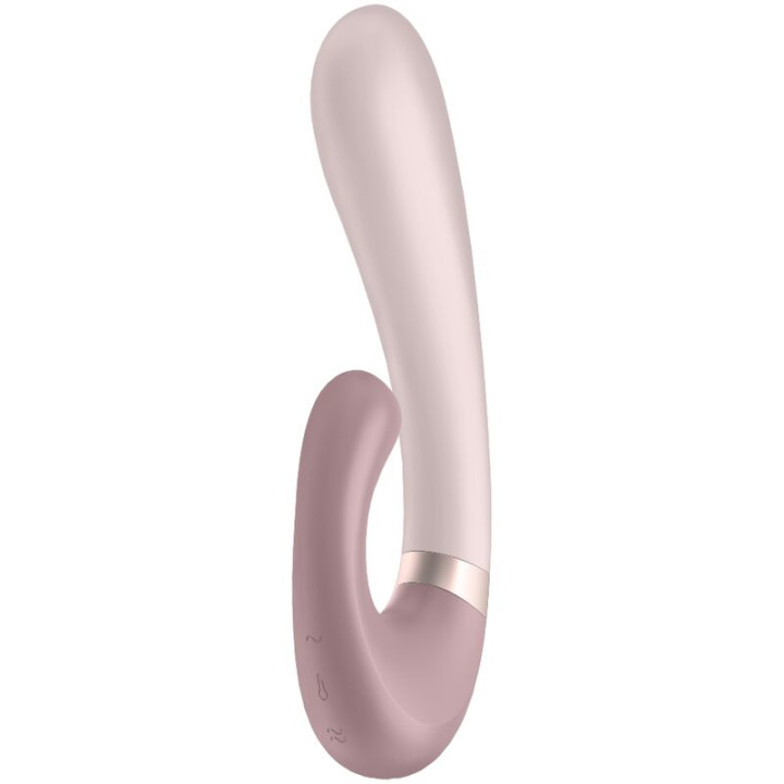 SATISFYER HEAT WAVE VIBRADOR APP BLANCO