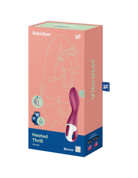SATISFYER HEATED THRILL VIBRADOR PUNTO G SATISFYER HEATED THRILL VIBRADOR PUNTO G