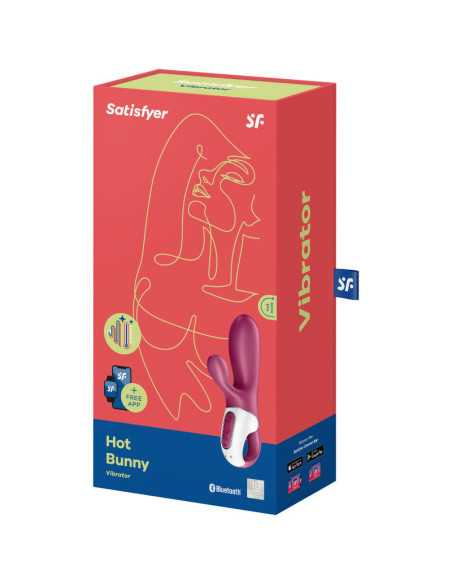 SATISFYER HOT BUNNY VIBRADOR PUNTO G SATISFYER HOT BUNNY VIBRADOR PUNTO G