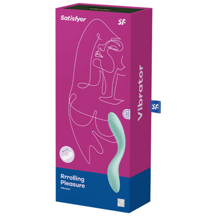 SATISFYER RRROLLING PLEASURE VIBRADOR PUNTO G BLANCO