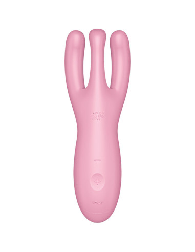 SATISFYER THREESOME 4 VIBRADOR APP ROSA