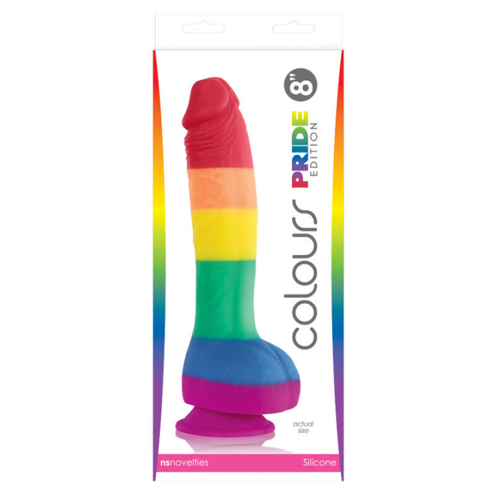 PRIDE DILDO BANDERA LGBT 19 CM