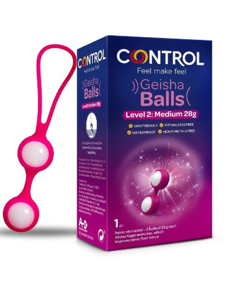 CONTROL GEISHA BALLS NIVEL II 28G CONTROL GEISHA BALLS NIVEL II 28G