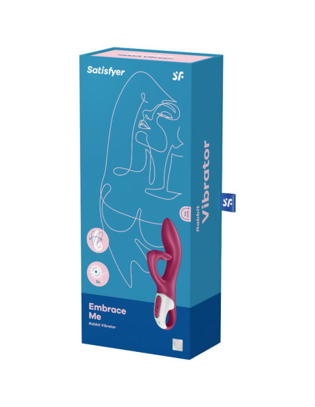 SATISFYER EMBRACE ME VIBRADOR PUNTO G ROJO SATISFYER EMBRACE ME VIBRADOR PUNTO G ROJO