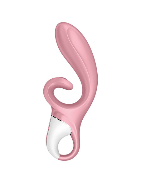 SATISFYER HUG ME VIBRADOR RABBIT APP AZUL